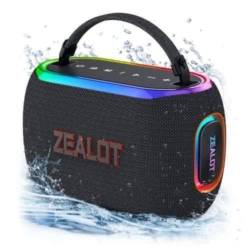 Zealot S182 Portable Bluetooth Speaker Black - Image 3