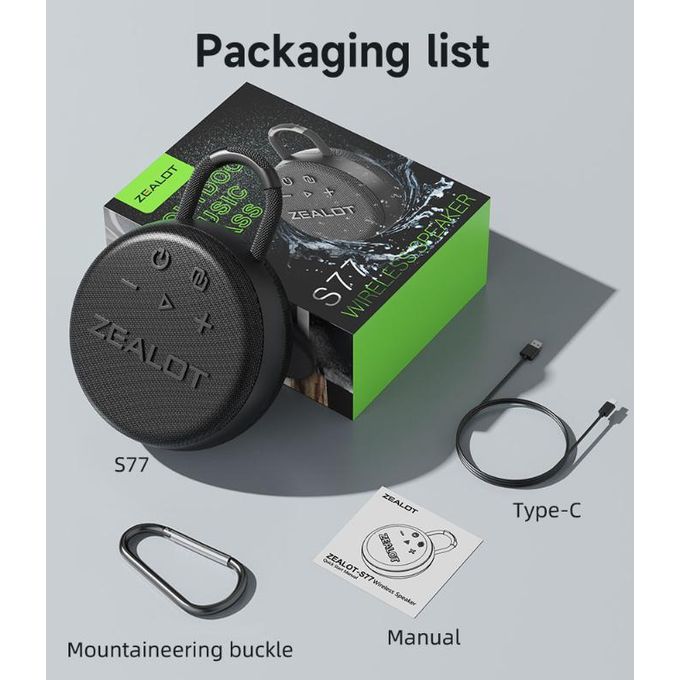 Zealot S77 Bluetooth Speaker