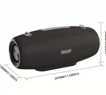 S67 Portable 60W Bluetooth Speaker Black