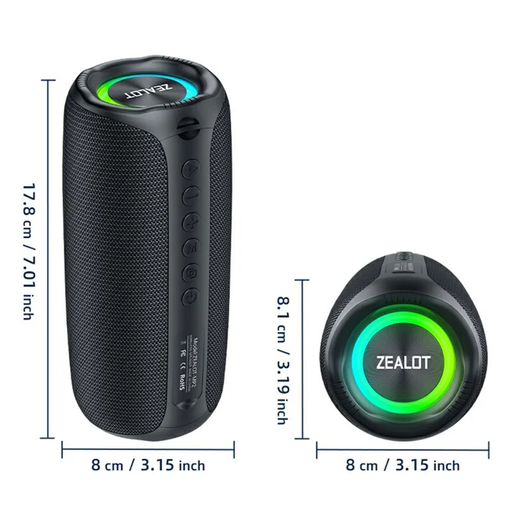 Zealot MP2-M Bluetooth Speaker