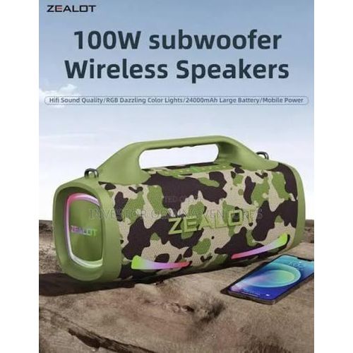 Zealot S79 Bluetooth Portable Speaker- Camou