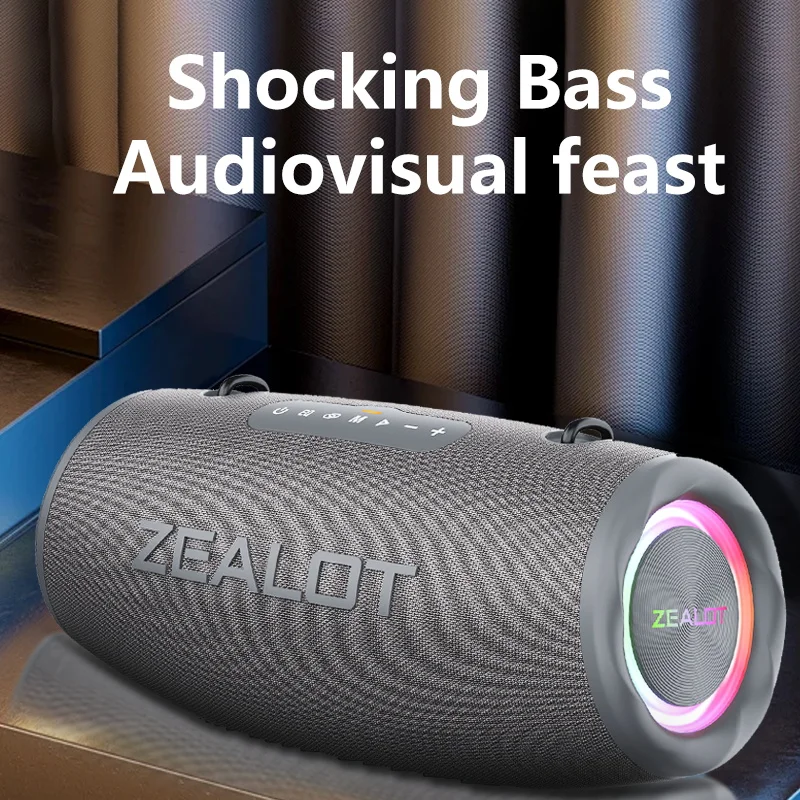 Zealot S87 Bt Speaker Ash/Grey