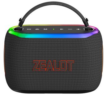 Zealot S182 Portable Bluetooth Speaker Black
