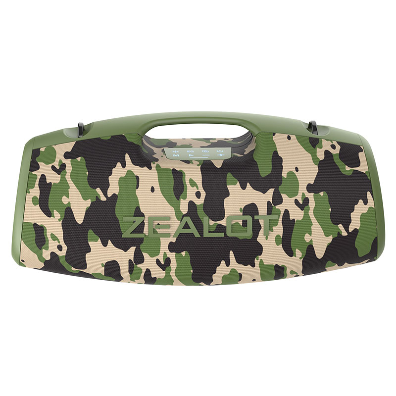 Zealot S78 Bluetooth 100watts Speaker- Camou